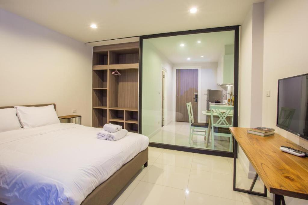 Ferienwohnung The Sunshine Bangsaray Bang Sare Exterior foto